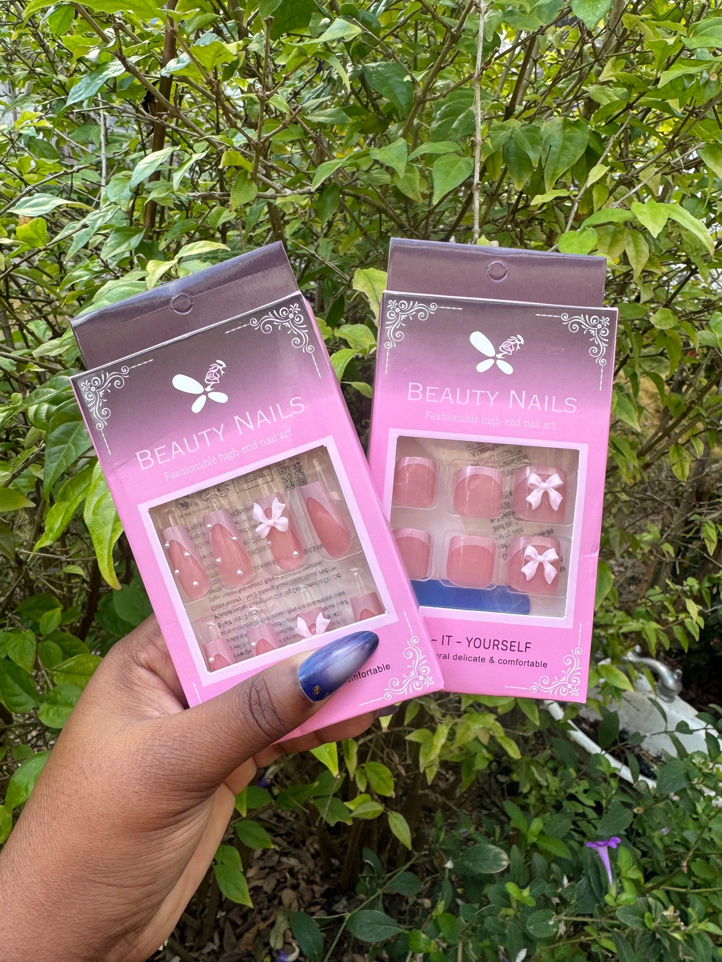 Square Nails & Toenails Set