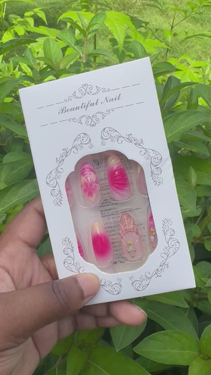 Almond Shaped Nails Set